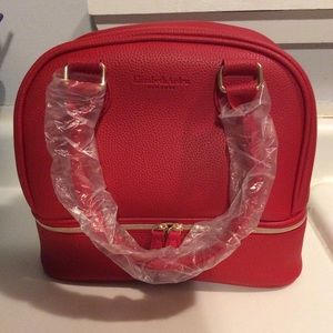 Elizabeth Arden Red Imitation Leather Makeup Case